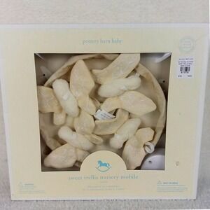 Pottery Barn Kids Sweet‎ Trellis Nursery Mobile Plays Hush Little Baby Butterfly